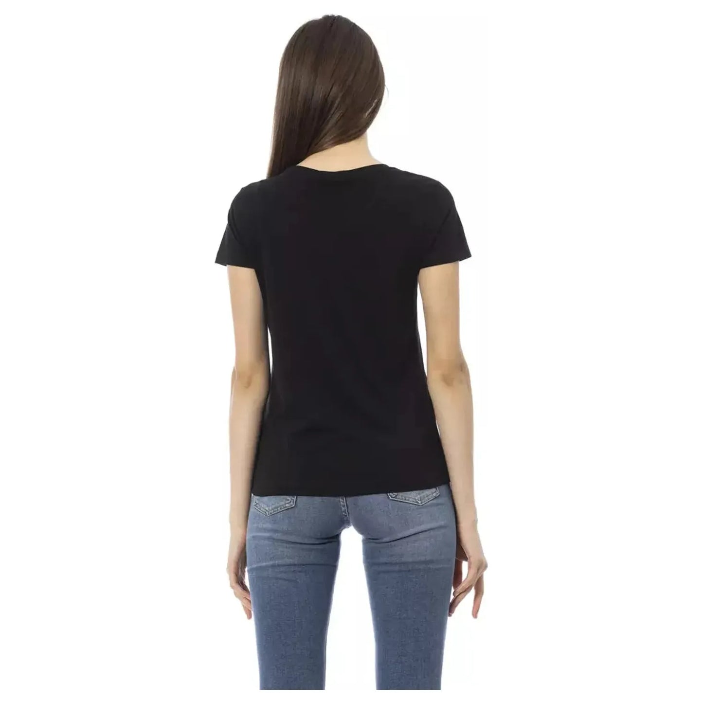 Trussardi Action Elegant Short Sleeve Couture Tee black-cotton-tops-t-shirt-15 product-23036-793154331-19-17acaabe-c5d.webp