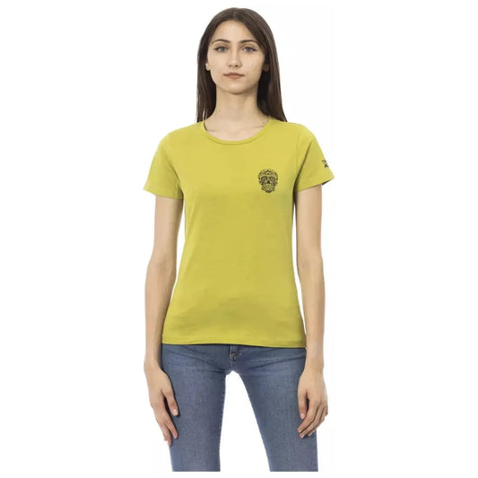 Trussardi Action Chic Green Tee with Artistic Front Print green-cotton-tops-t-shirt-16 product-23054-1405847543-29-3fb1c15f-4fe_d29960d2-221d-4699-ab53-08ff47ed211d.webp