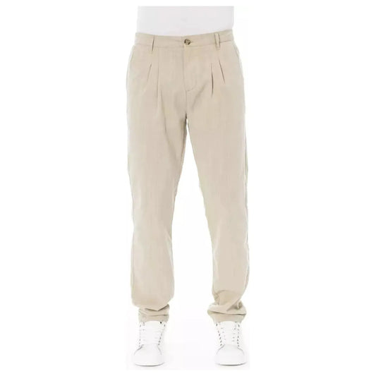Baldinini Trend Elegant Beige Cotton Chino Trousers beige-cotton-jeans-pant-42 product-23131-795522657-32-d989fe70-804.webp