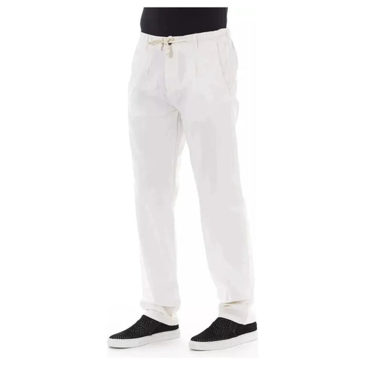 Baldinini TrendElegant White Chino Trousers for the Modern ManMcRichard Designer Brands£109.00