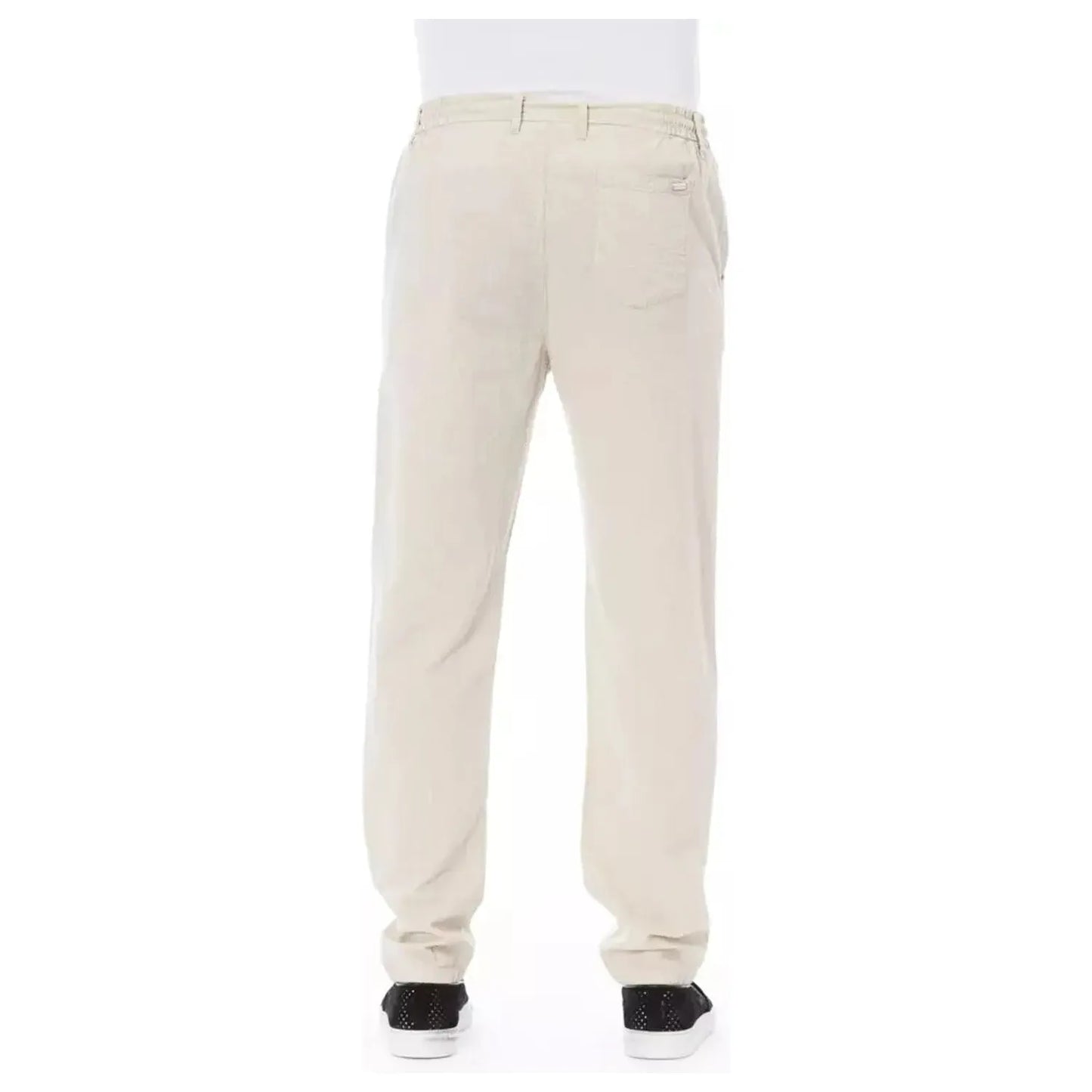 Baldinini Trend Chic Beige Cotton Chino Trousers with Drawstring beige-cotton-jeans-pant-17 product-23141-309099434-22-b0876dce-089.webp