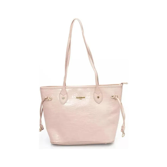 Baldinini Trend Elegant Pink Shoulder Bag with Golden Accents pink-polyethylene-shoulder-bag-2 product-23269-1667586023-d6b10201-f3b.webp