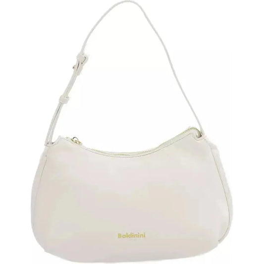Baldinini Trend Elegant White Shoulder Bag with Golden Accents white-polyurethane-shoulder-bag-3 product-23294-1349576487-ab517f7d-1bd.webp
