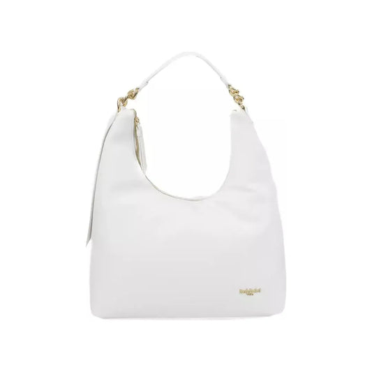 Baldinini TrendChic White Shoulder Bag with Golden AccentsMcRichard Designer Brands£129.00