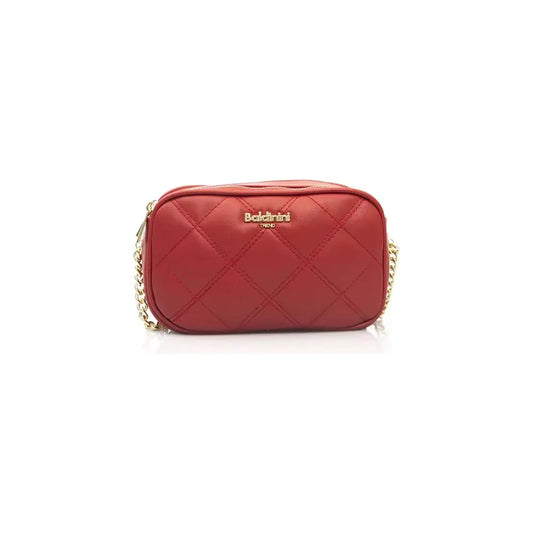 Baldinini Trend Elegant Red Shoulder Bag with Golden Accents red-polyethylene-shoulder-bag product-23346-2137138753-fd518f9a-6e1.webp