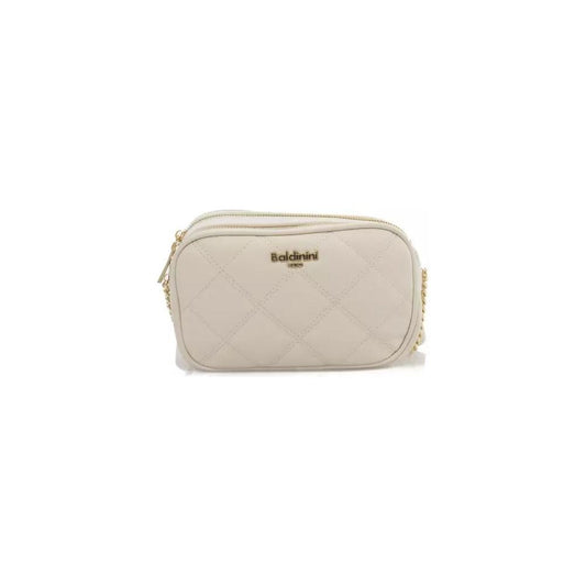 Baldinini TrendBeige Double Compartment Shoulder Bag with Golden AccentsMcRichard Designer Brands£109.00