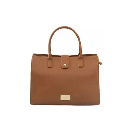 Baldinini Trend Elegant Brown Shoulder Bag with Golden Accents brown-polyuretane-crossbody-bag-5 product-23363-1141593592-1-2eaf5719-11a.webp