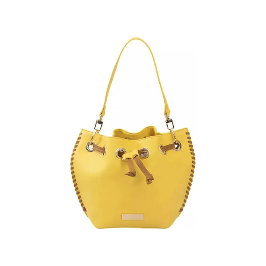 Baldinini Trend Golden Detail Yellow Shoulder Bag yellow-polyuretane-crossbody-bag-1 product-23367-625503382-1-34eaff84-351.webp