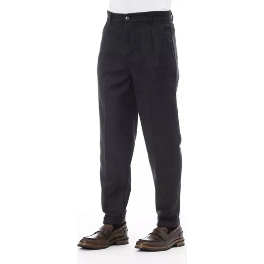 Alpha Studio Elegant Gray Wool Blend Trousers gray-wool-jeans-pant-4 product-23399-229995695-85d18cbf-af1.webp