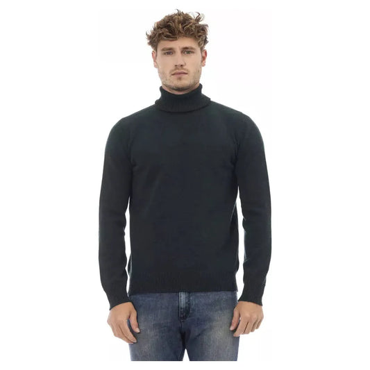 Alpha StudioElegant Turtleneck Woolen Sweater in Rich GreenMcRichard Designer Brands£109.00