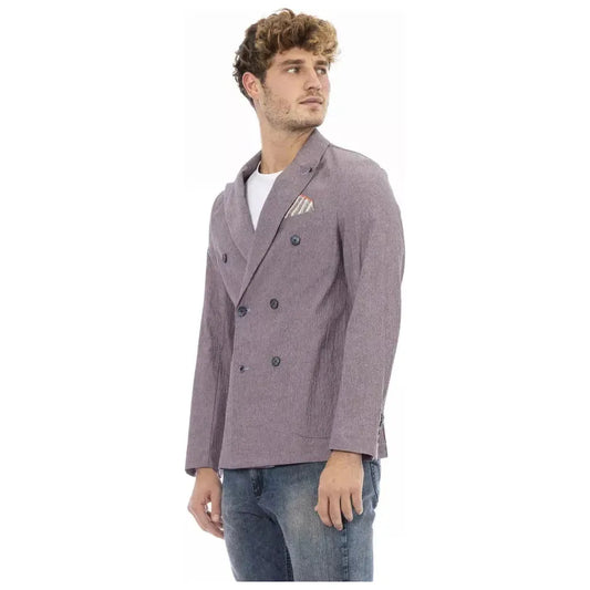 Distretto12 Elegant Purple Fabric Jacket purple-cotton-blazer product-23612-1624425378-cb7dc9ee-9cf.webp
