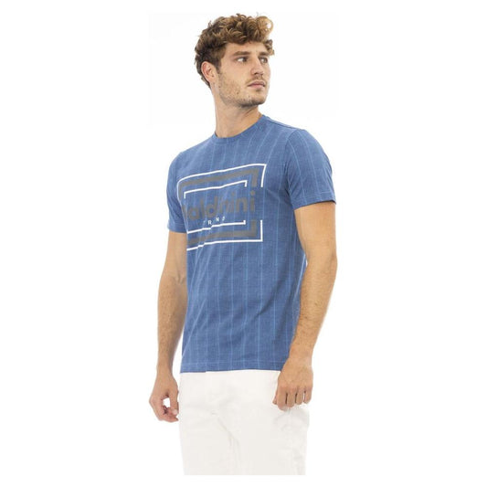 Baldinini Trend Elegant Short Sleeve Round Neck Tee blue-cotton-t-shirt-11 product-23709-45021229-1b5721ce-8ec.jpg