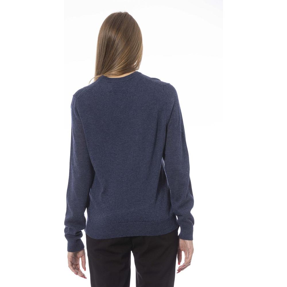 Baldinini TrendChic V-Neck Blue SweaterMcRichard Designer Brands£129.00