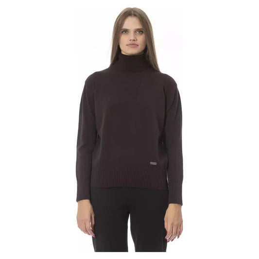 Baldinini TrendElegant Wool-Cashmere Turtleneck SweaterMcRichard Designer Brands£189.00