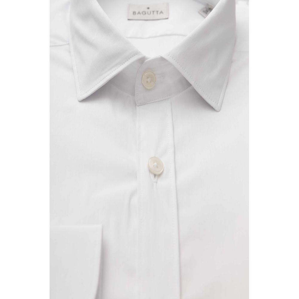 Bagutta Slim Fit French Collar White Shirt white-cotton-shirt-5 product-23934-2138447568-fc573ec8-d31.jpg
