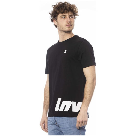 Invicta Elegant Crew Neck Logo Tee black-cotton-t-shirt-38