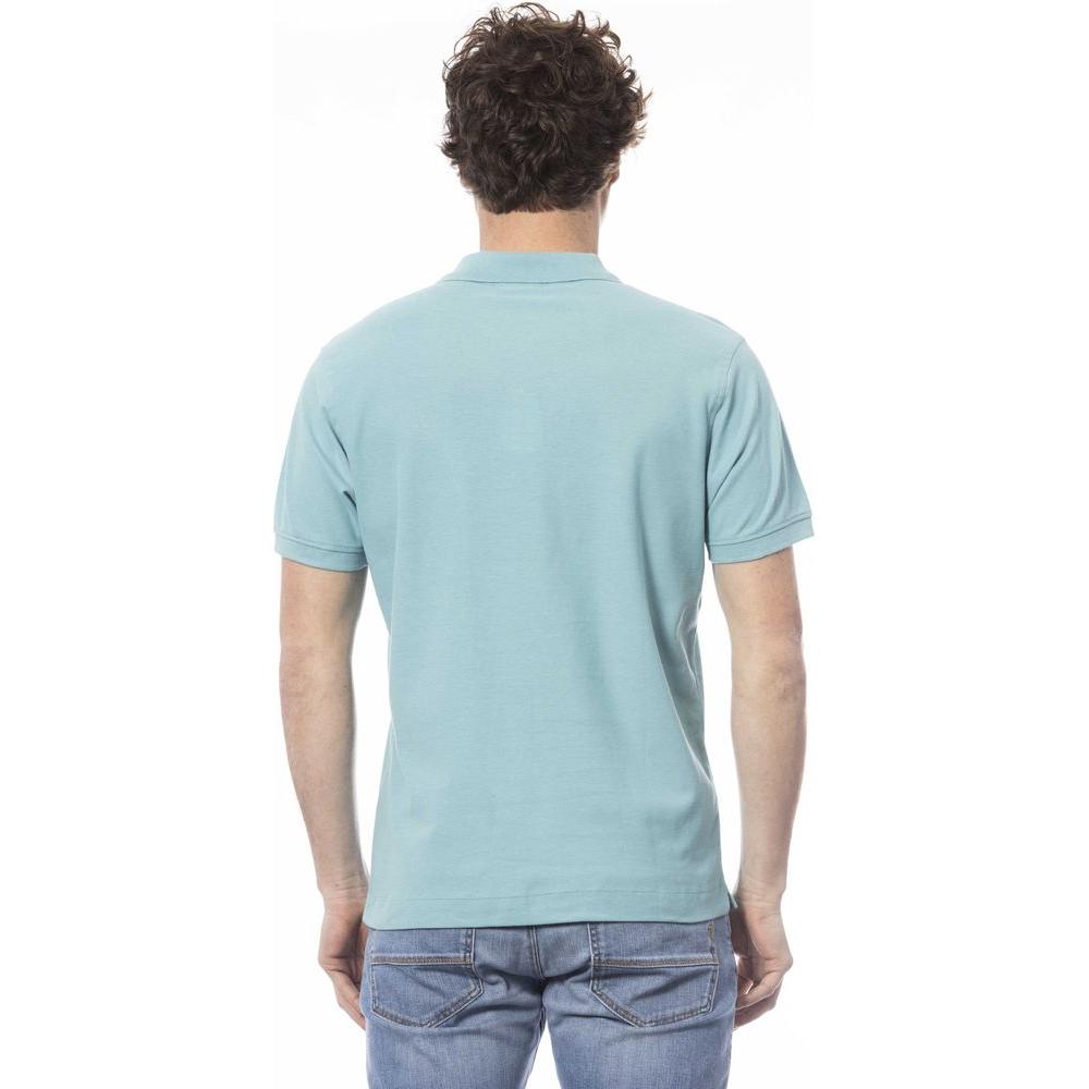 Invicta Elegant Light Blue Polo Shirt light-blue-cotton-polo-shirt