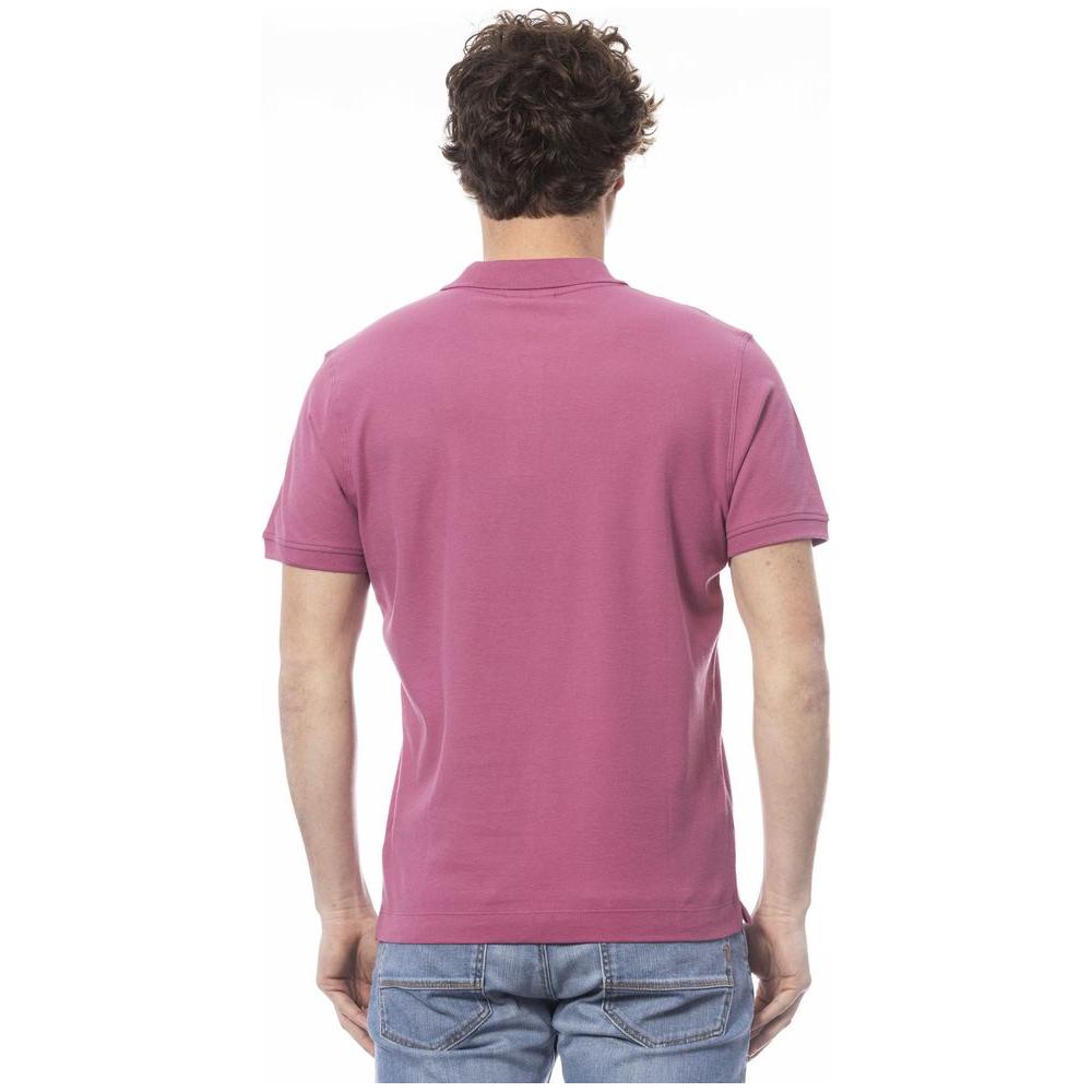 Invicta Elegant Purple Short Sleeve Polo purple-cotton-polo-shirt-1