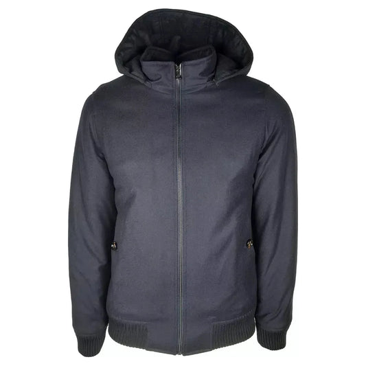 Made in Italy Elegant Wool-Cashmere Men's Jacket with Hood blue-wool-jacket-4 product-5115-1708346987-58e07b48-d07.webp