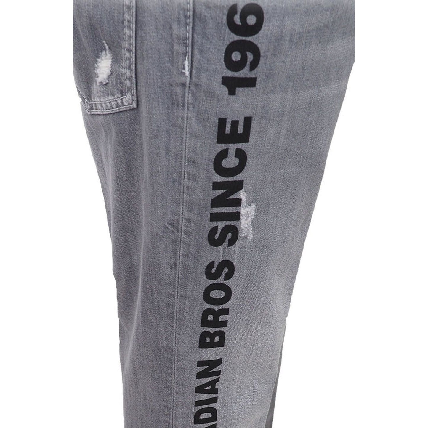 Dsquared² Chic Gray Slim-Fit Denim for the Modern Man gray-cotton-jeans-pant product-6727-337708233-2-c81a072b-c6d.jpg