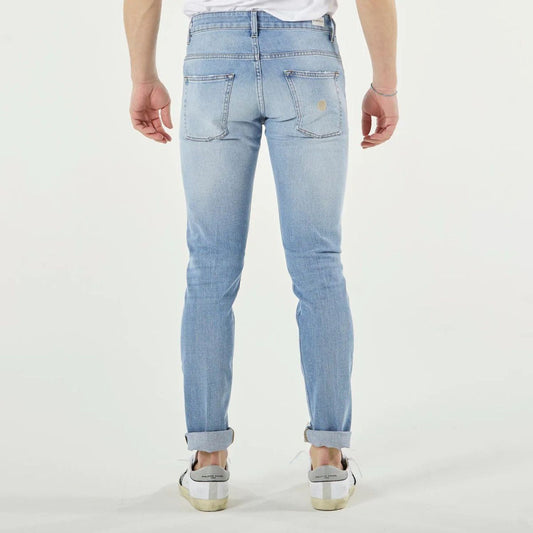 Don The Fuller Chic Light Blue Slim Fit Denim Jeans & Pants light-blue-cotton-jeans-pant-2
