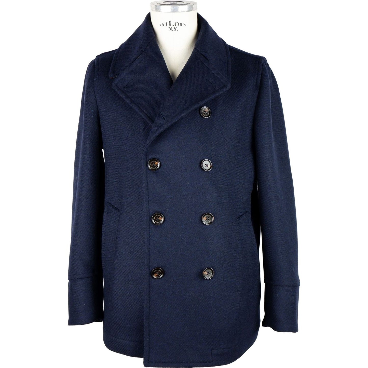 Aquascutum Elegant Double-Breasted Men's Wool Coat blue-wool-jacket-1 MAN COATS & JACKETS product-7225-431149909-scaled-85472092-663.jpg