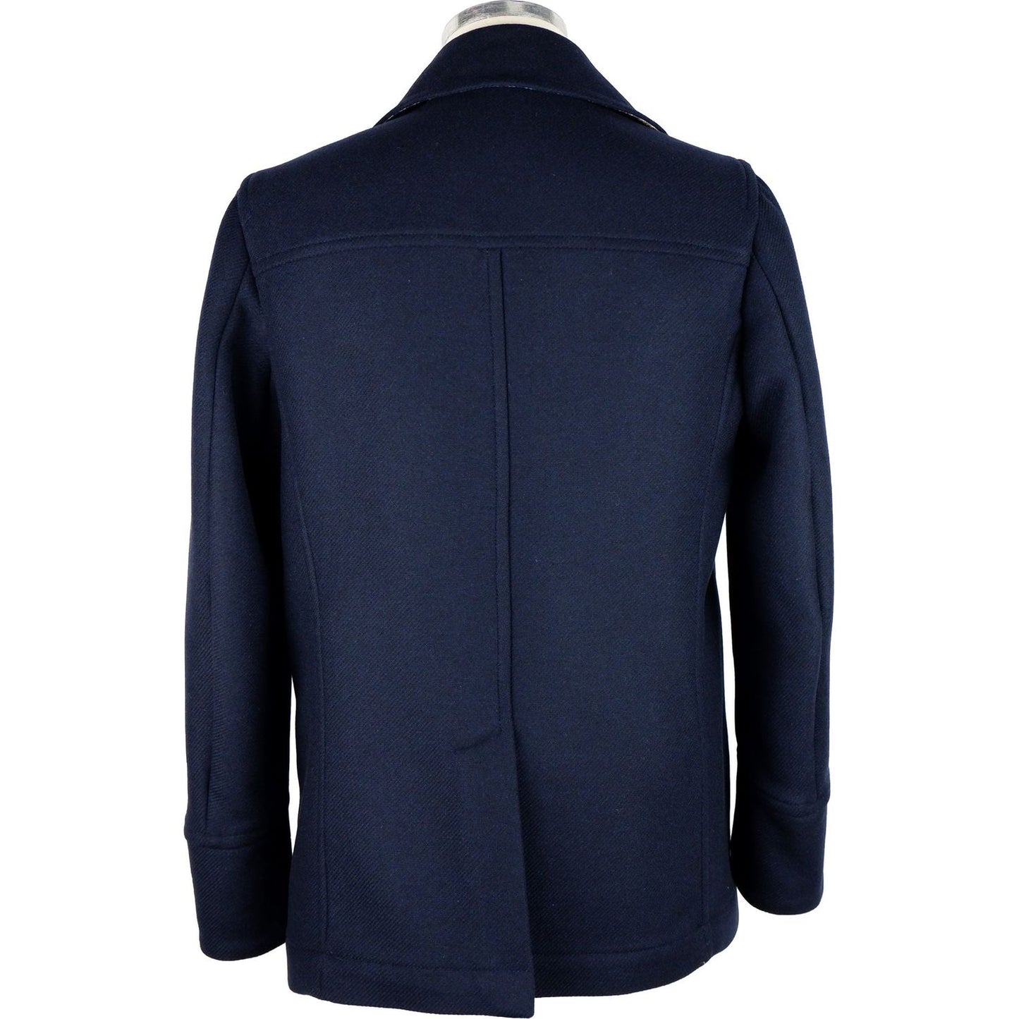 Aquascutum Elegant Double-Breasted Men's Wool Coat blue-wool-jacket-1 MAN COATS & JACKETS product-7225-800329012-scaled-f8ac7c61-a72.jpg