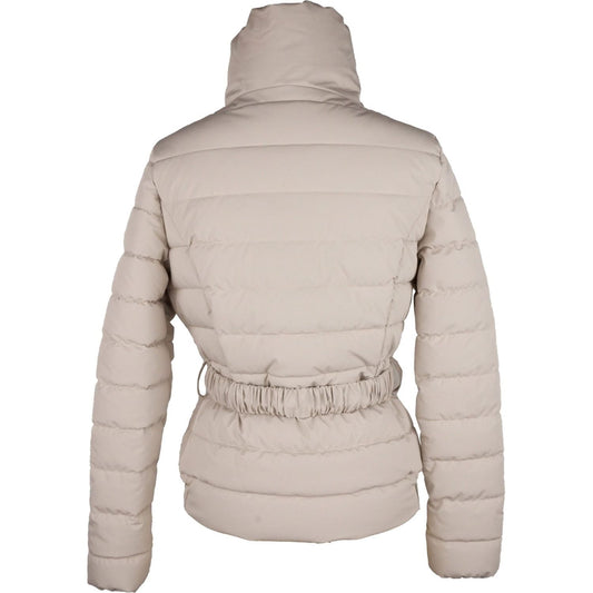 Yes Zee Chic Gray Zip-Up Jacket with Logo Belt gray-nylon-jackets-coat product-7348-1472423337-scaled-1b799059-a97.jpg
