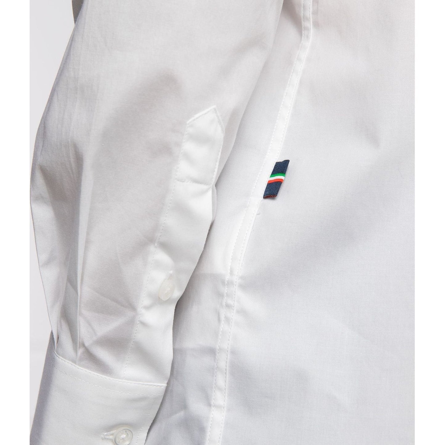 Aeronautica Militare Slim Fit White Cotton Shirt with Eagle Logo white-cotton-shirt-12 product-7878-1726292000-5-9593f1bd-9a8.jpg