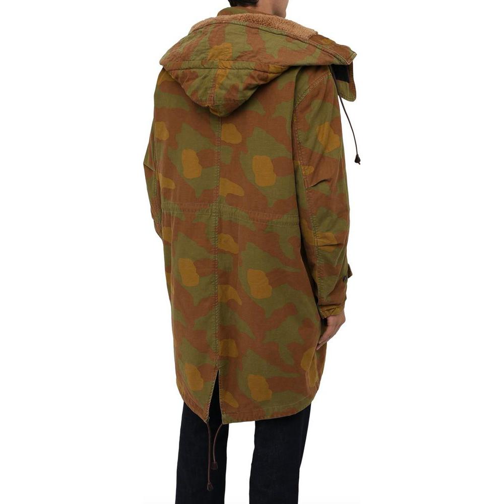 Dsquared² Camo Textured Hooded Parka with Leather Details brown-cotton-jacket product-8140-725767465-4e5a760e-484.jpg