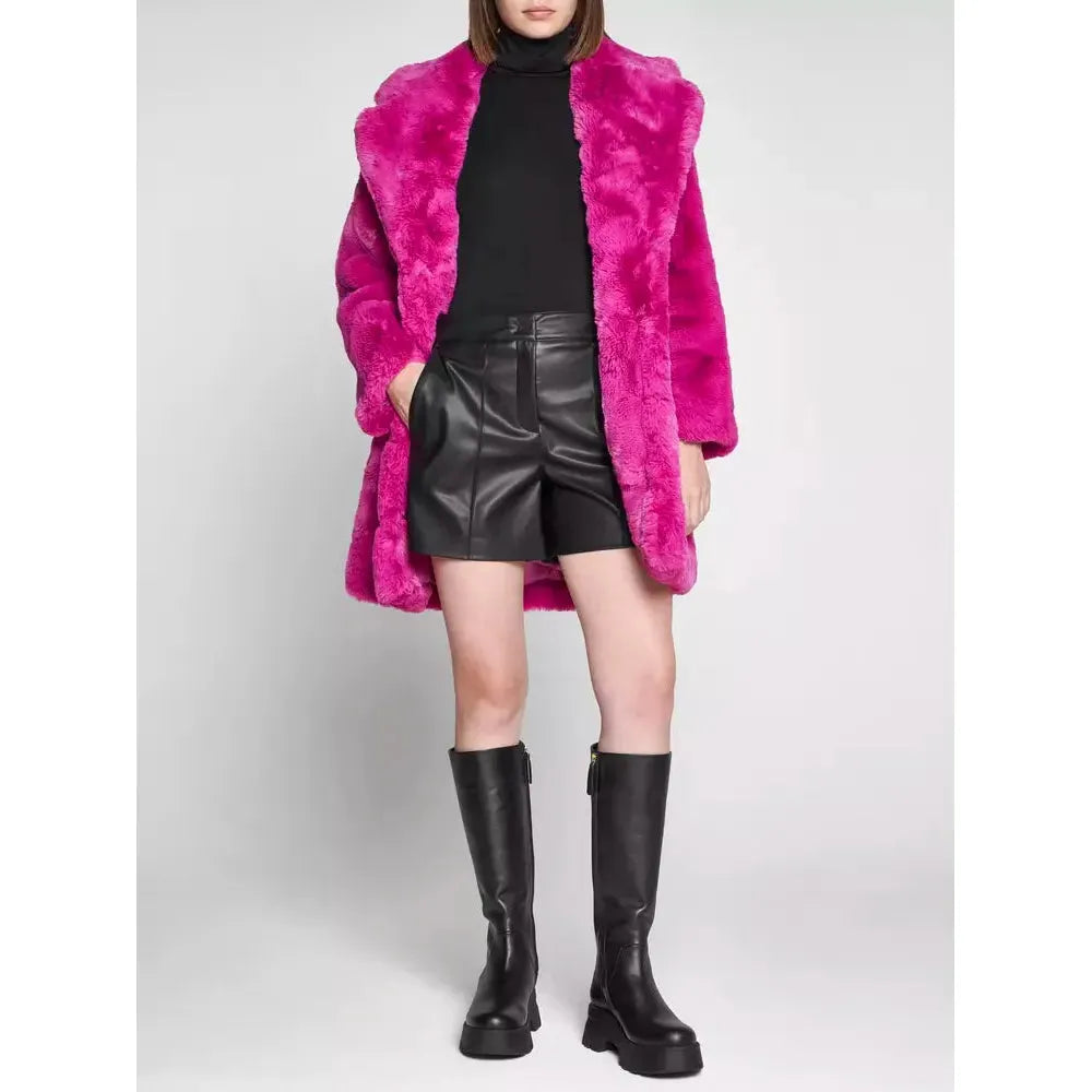 Apparis Chic Pink Faux Fur Jacket - Eco-Friendly Winter Essential pink-jackets-coat product-8240-1702445462-45af6b02-9ad.webp