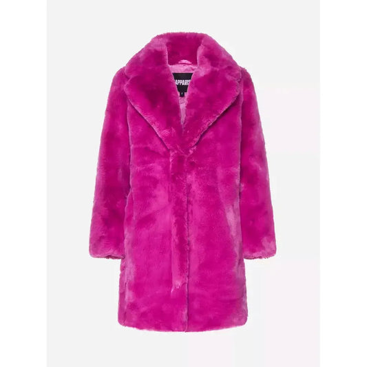 Apparis Chic Pink Faux Fur Jacket - Eco-Friendly Winter Essential pink-jackets-coat product-8240-1711407739-ce53ae33-0da.webp