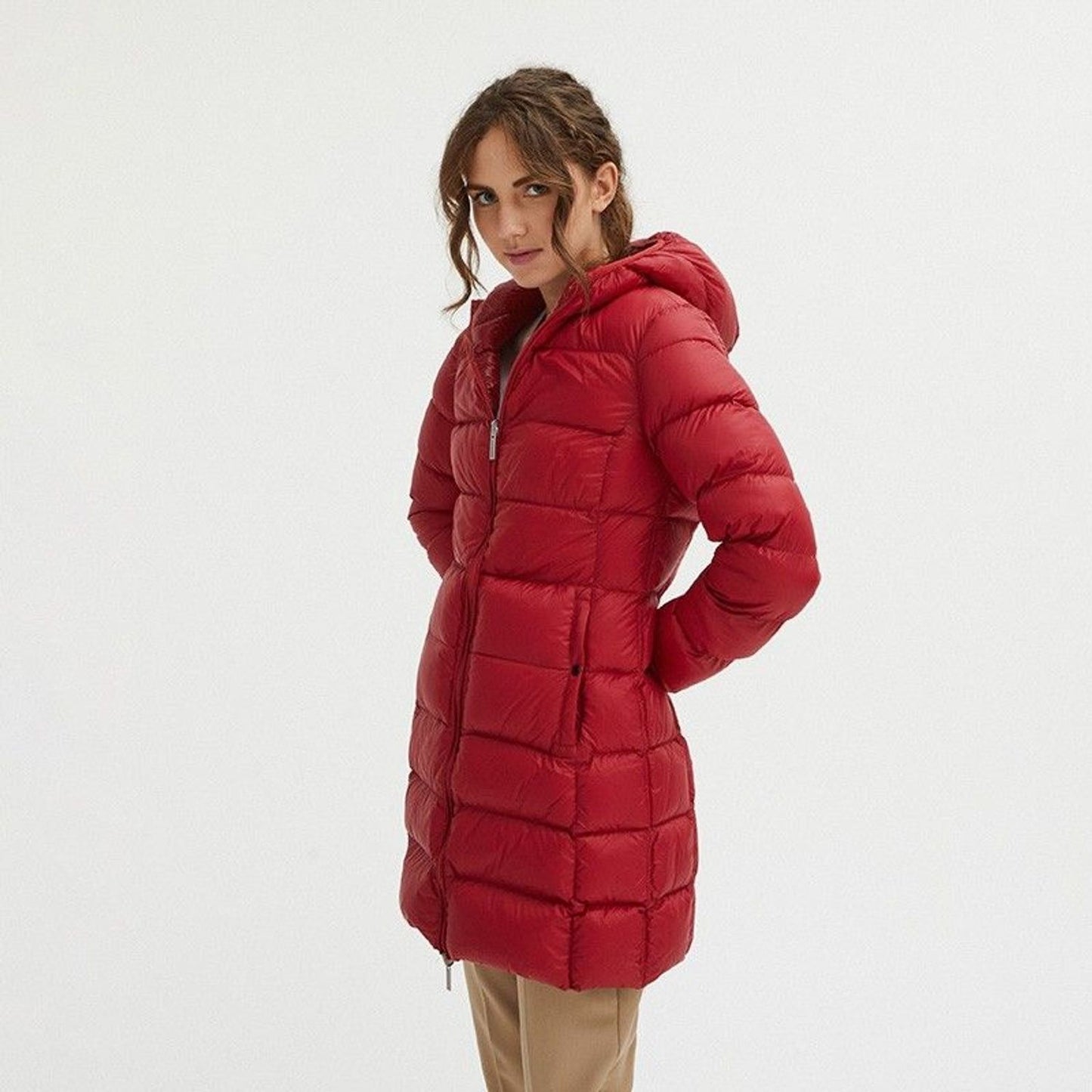 Centogrammi Reversible Goose Down Long Jacket in Pink red-nylon-jackets-coat-3 product-8316-1657688368-10-2bb9237b-3fc.jpg