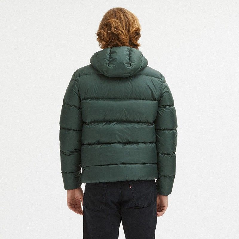 Centogrammi Sleek Dark Green Hooded Winter Jacket green-nylon-jacket-1 product-8323-1049122495-13-9f4a52a7-5e8.jpg