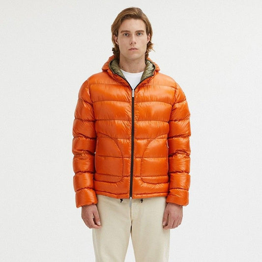 Centogrammi Reversible Goose Down Puffer Jacket orange-nylon-jacket-3 product-8331-906857306-1-d61a4101-316.jpg