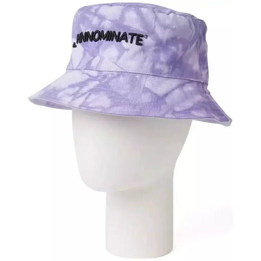 Hinnominate Elegant Purple Logo Cotton Hat purple-cotton-hat-2