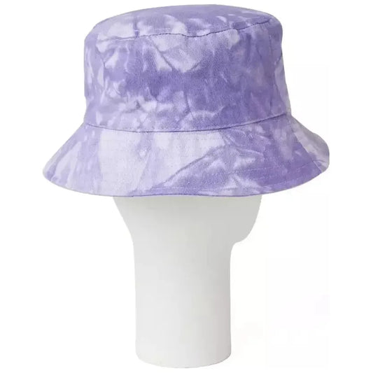 Hinnominate Elegant Purple Logo Cotton Hat purple-cotton-hat-2