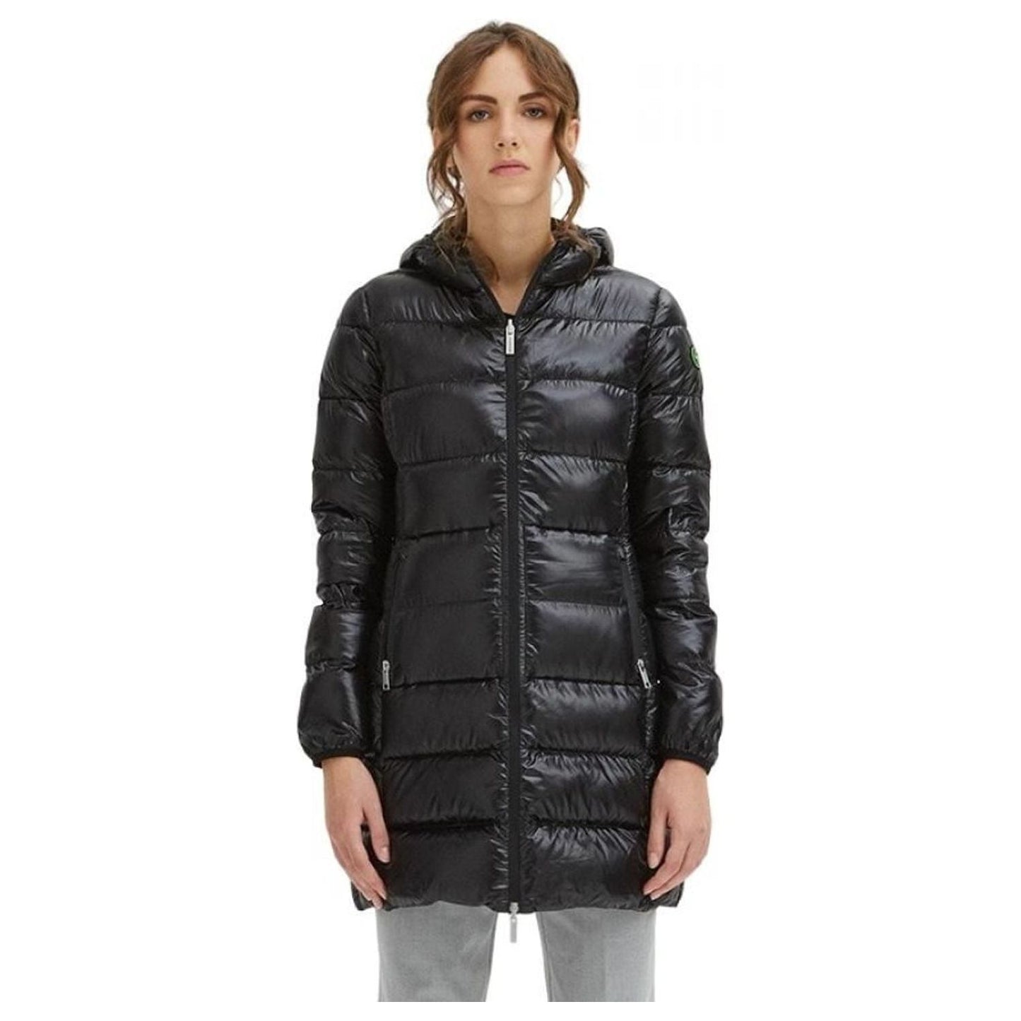 Centogrammi Sleek Nylon Down Jacket with Hood black-nylon-jackets-coat-3 product-8588-940352940-58ec59fd-222.jpg