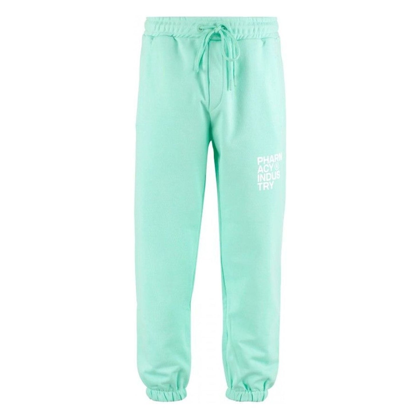 Pharmacy Industry Emerald Cotton Trousers with Logo Detail green-cotton-jeans-pant-2 product-8615-983260042-d73a4b2f-e8b.jpg