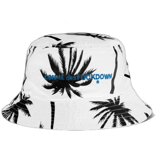 Comme Des Fuckdown Palm Print Chic Fisherman Hat white-polyester-hat product-9573-1404887175-dbbc5fe4-1d4.png