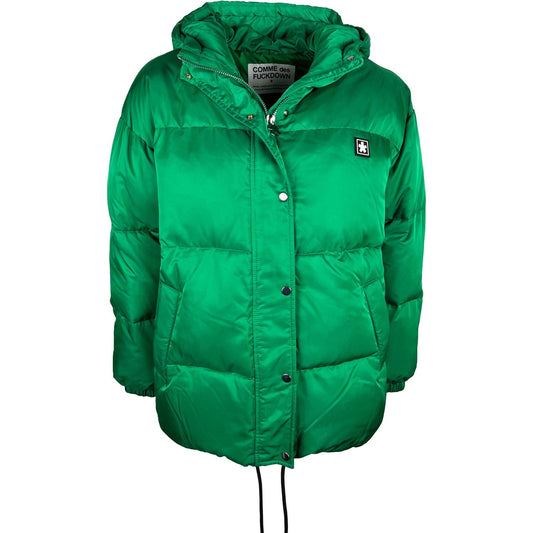 Comme Des Fuckdown Chic Padded Down Jacket with Hood green-polyester-jackets-coat product-9872-1728278932-scaled-6037ebba-3a1.jpg
