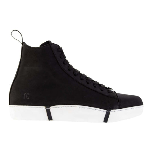 Roberto Cavalli Elevated Chic Suede High Sneakers in Black and White embossed-hi-top-sneakers rit-a2d324b2-259.jpg