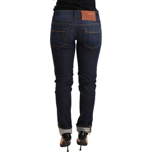 Acht Chic Low Waist Skinny Denim Jeans & Pants blue-washed-cotton-low-waist-skinny-denim-women-trouser-jeans-1