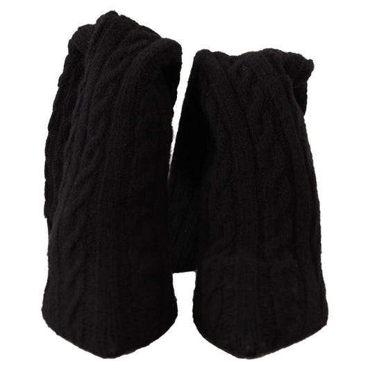 Dolce & GabbanaElegant Stretch Sock Boots in BlackMcRichard Designer Brands£729.00