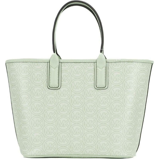 Michael KorsMichael Kors Jodie Small Jacquard Logo Recycled Polyester Tote Handbag Atom GreenMcRichard Designer Brands£209.00