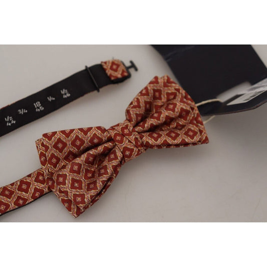 Scotch & Soda Silk Patterned Exclusive Bow Tie multicolor-silk-adjustable-neck-papillon-men-bow-tie