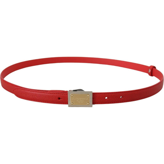Dolce & Gabbana Genuine Leather Red Statement Belt red-leather-gold-engraved-metal-buckle-belt-1 s-l1600-1-8-bb443f34-de2.jpg