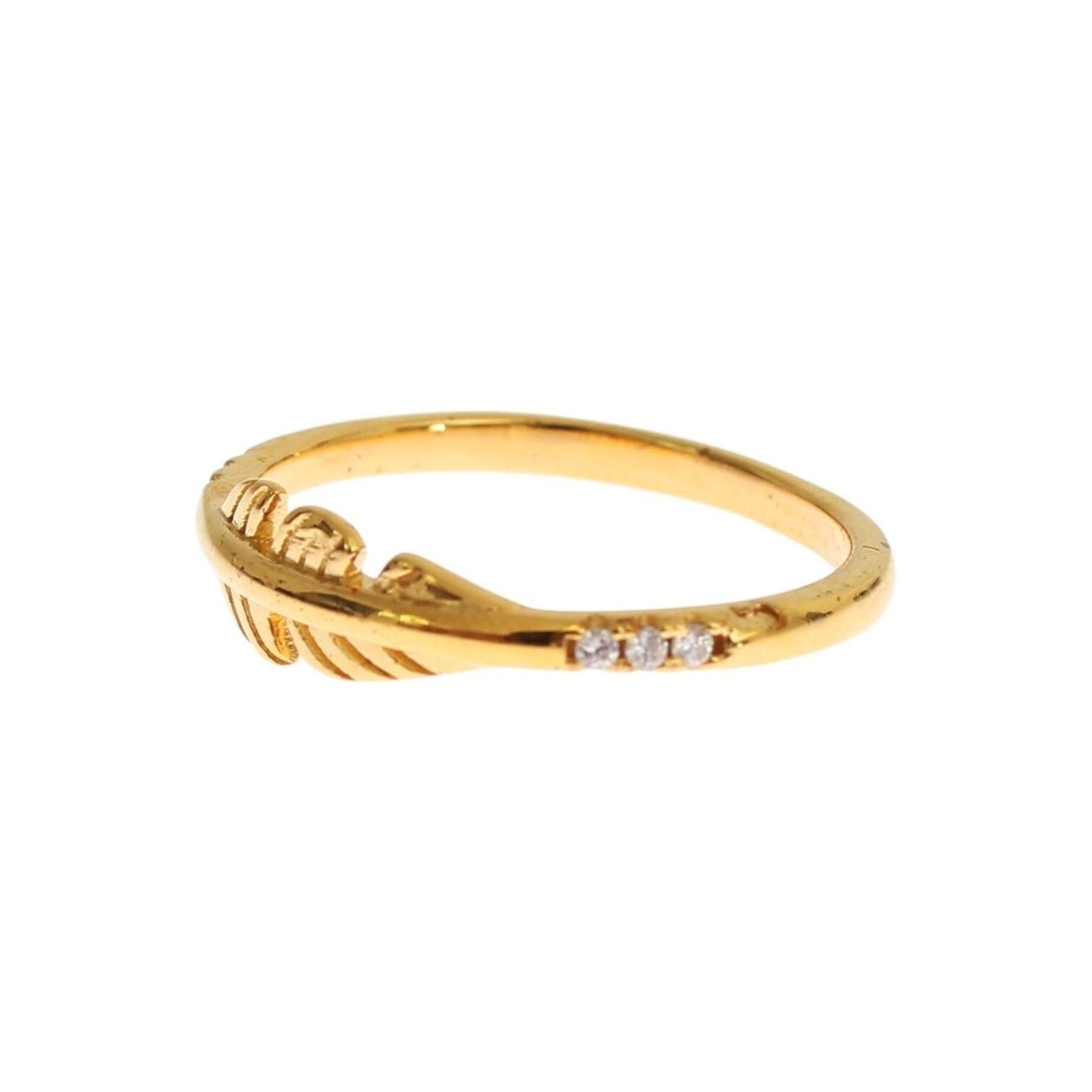 Nialaya Elegant Gold Plated Sterling Silver CZ Ring Ring gold-clear-cz-925-silver-ring s-l1600-100-2-3cf1122e-a29.jpg