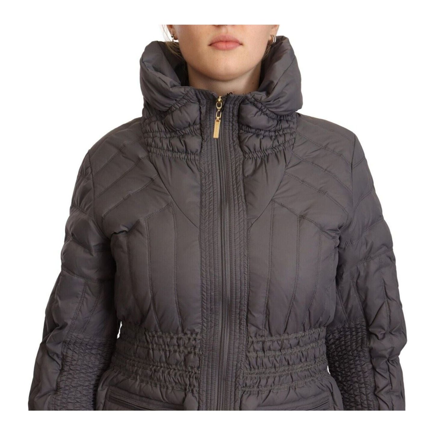 Roccobarocco Elegant Quilted Long Jacket with Logo Patch gray-quilted-long-sleeves-logo-patch-full-zip-jacket s-l1600-13-1-b89ca231-d48.jpg