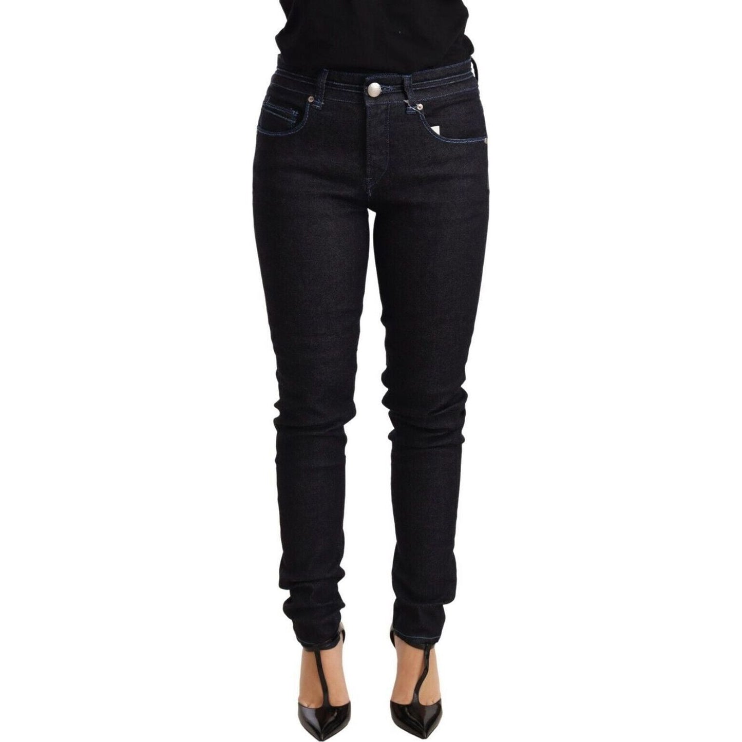 Acht Sleek Low Waist Skinny Denim blue-cotton-low-waist-slim-fit-denim-women-trouser-jeans Jeans & Pants s-l1600-145-7c01a79f-b62.jpg